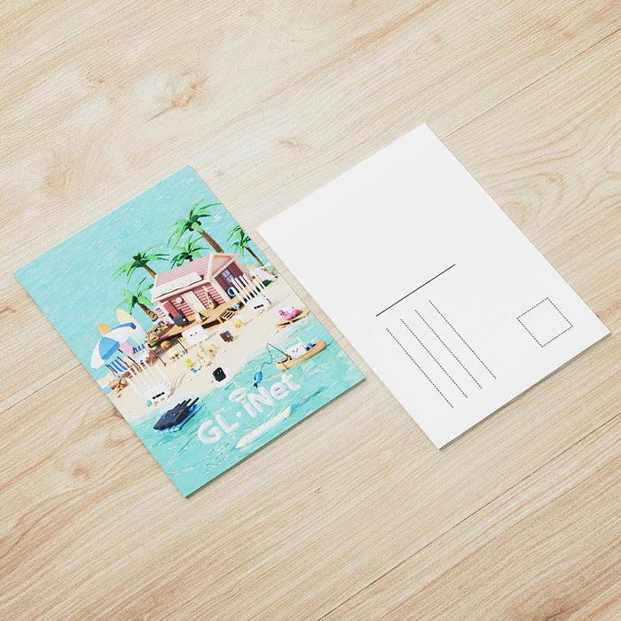 Evoke Wanderlust: Our Travel Router-Season Themed Postcards | SET: 5PCS