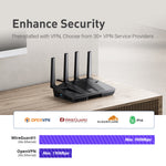 Wi-Fi 6 AX6000 High-Performance Home Router with Blazing-Fast VPN ...
