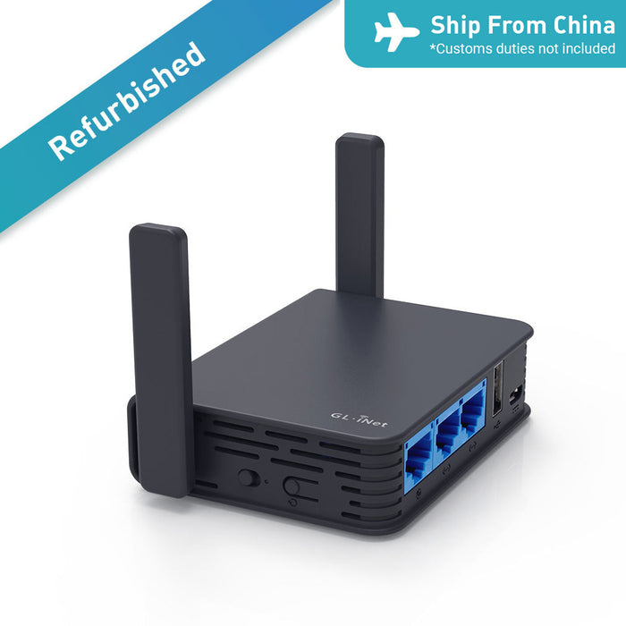 Refurbished | Dual-band Mini VPN Router | GL-AR750S-Ext with US Plug