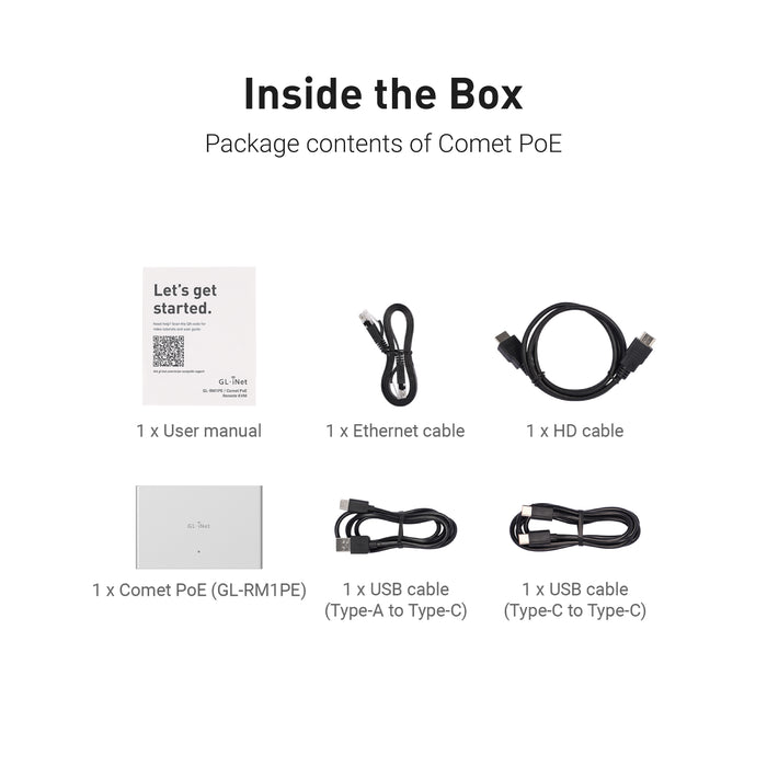 Comet PoE (GL-RM1PE) Remote KVM Control Over Internet