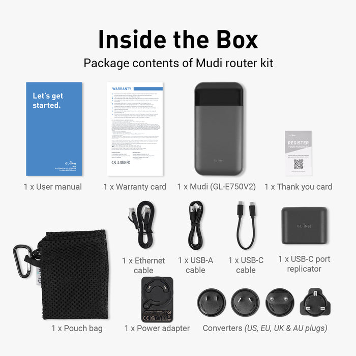 Hotspot Wi-Fi Portatile GL.iNet GL-E750V2 - 4G LTE Con VPN Integrata - Foto 4