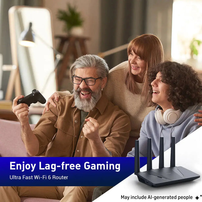 Flint (GL-AX1800) Wi-Fi 6 Home Secure Router with US plug - Home Router