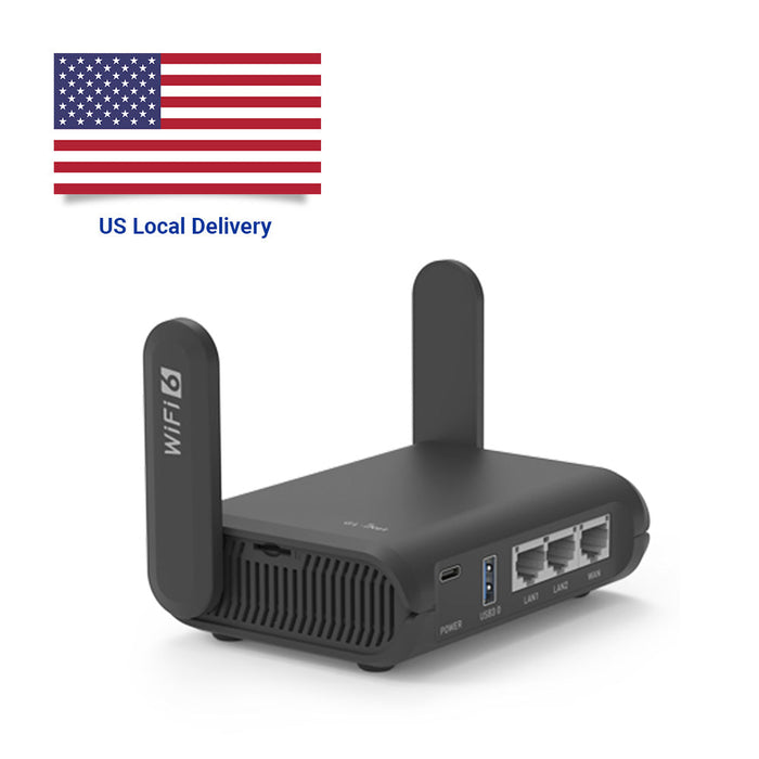 FREE SHIPPING | US Local Delivery | Slate AX (GL-AXT1800) US plug - GL.iNet